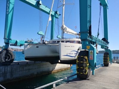 catamaran sailing