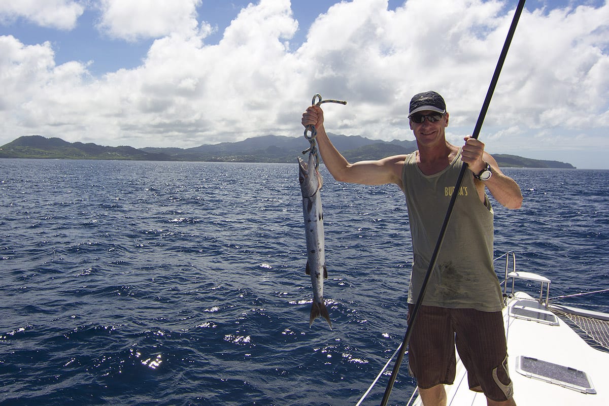 Big Barracuda caught off Grenada!