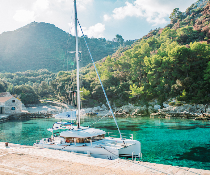 sailing canoe catamaran